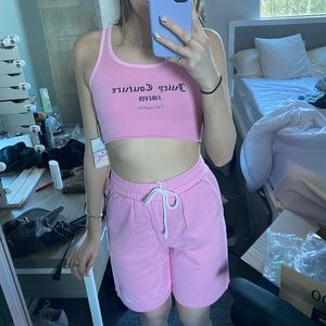 Juicy couture forever 21 collab top and bottom